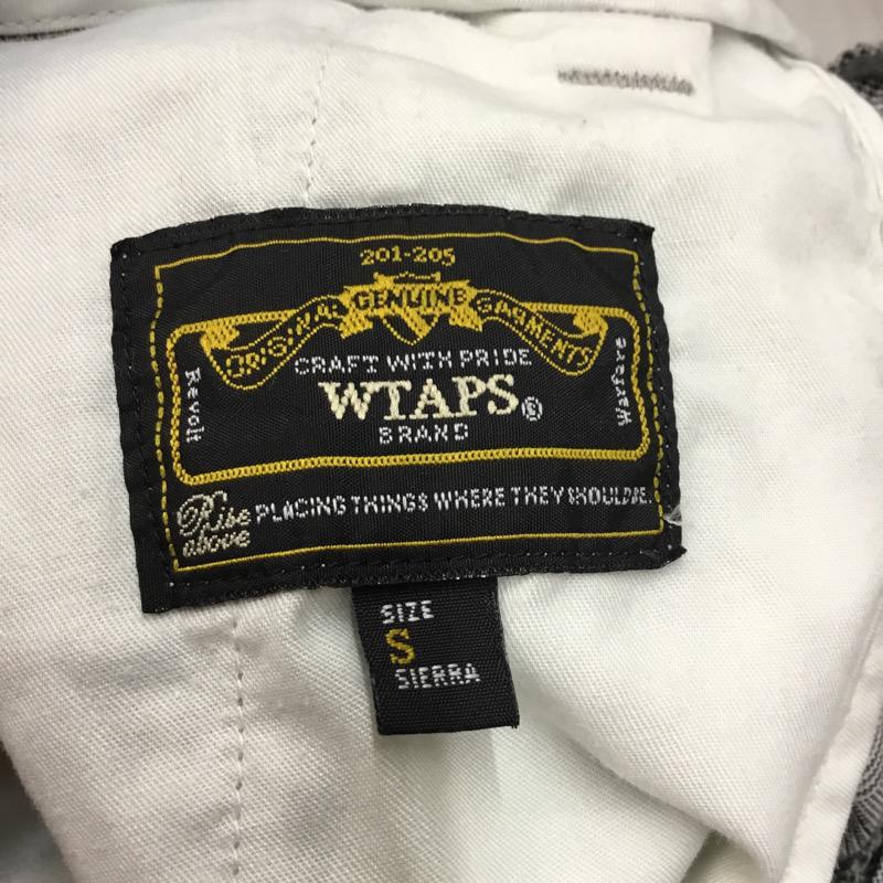 ダブルタップス W)TAPS パンツ ショートパンツ チェック S チェック 灰 / グレー / メンズ USED 古着 中古 10038630