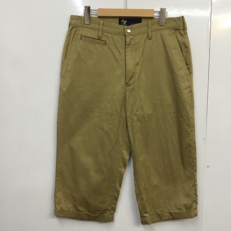 エフエイティー FAT パンツ チノパン ハーフパンツ 無地 ベージュ / ベージュ / メンズ USED 古着 中古 10038638
