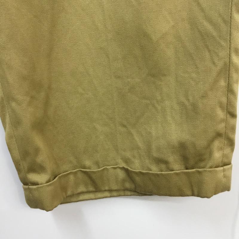 エフエイティー FAT パンツ チノパン ハーフパンツ 無地 ベージュ / ベージュ / メンズ USED 古着 中古 10038638