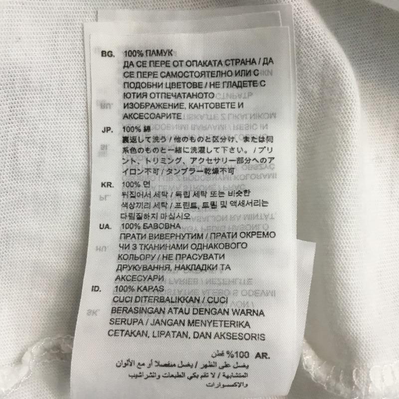 ジースターロゥ G-STAR RAW Tシャツ 半袖 S ロゴ、文字 白 / ホワイト / メンズ USED 古着 中古 10038655