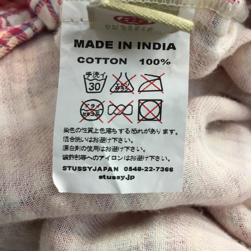 ステューシー STUSSY シャツ、ブラウス 半袖 チェック M チェック マルチカラー / マルチカラー / メンズ USED 古着 中古 10038705