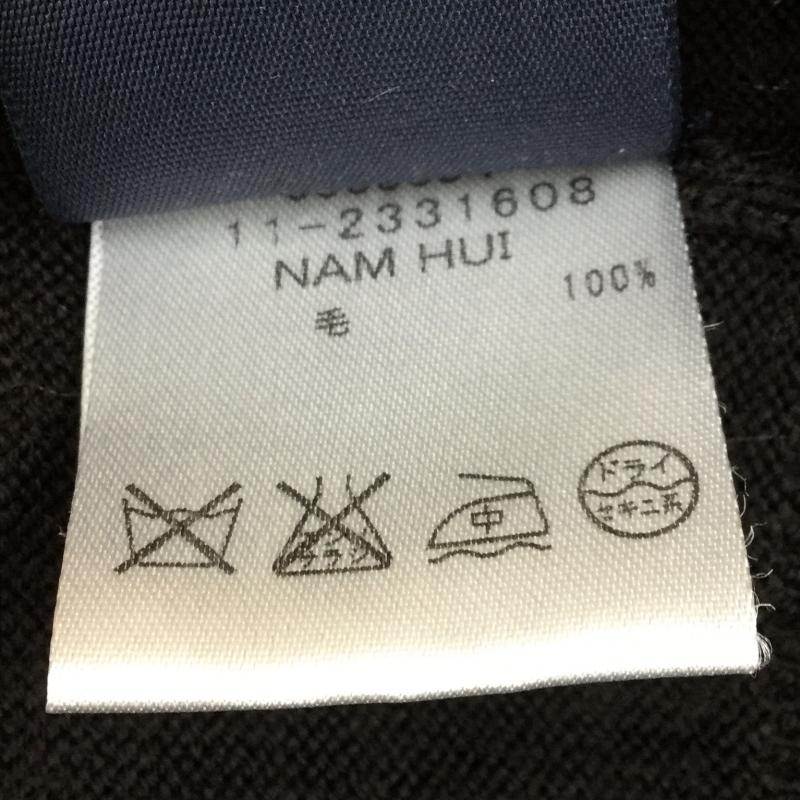 トミーヒルフィガー TOMMY HILFIGER カーディガン 長袖 M 茶 / ブラウン / X ベージュ / ベージュ / メンズ USED 古着 中古 10038709