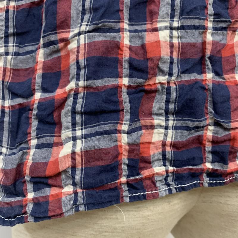 ドゥニーム Denime シャツ、ブラウス 半袖 チェックシャツ 半袖 M チェック マルチカラー / マルチカラー / メンズ USED 古着 中古 10038751