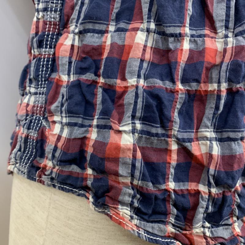 ドゥニーム Denime シャツ、ブラウス 半袖 チェックシャツ 半袖 M チェック マルチカラー / マルチカラー / メンズ USED 古着 中古 10038751