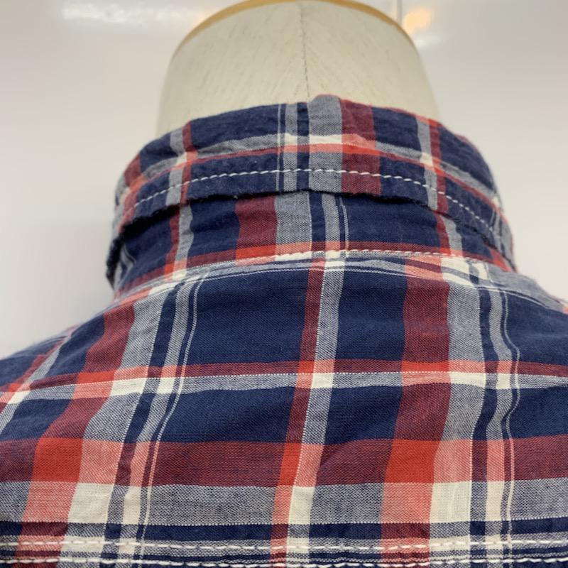 ドゥニーム Denime シャツ、ブラウス 半袖 チェックシャツ 半袖 M チェック マルチカラー / マルチカラー / メンズ USED 古着 中古 10038751