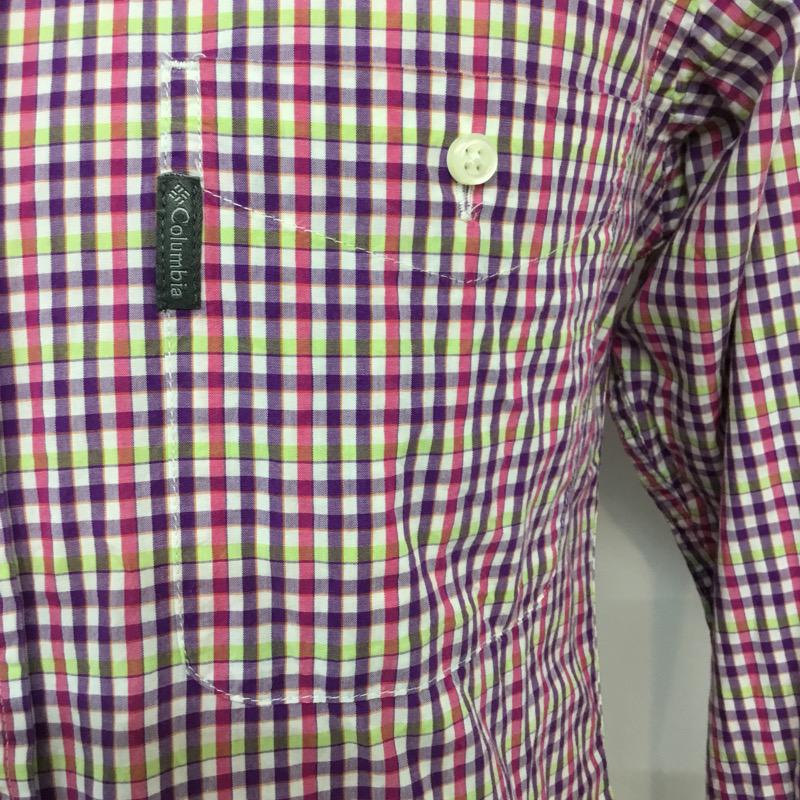 コロンビア Columbia シャツ、ブラウス 長袖 チェック 長袖シャツ XS チェック マルチカラー / マルチカラー / メンズ USED 古着 中古 10038754