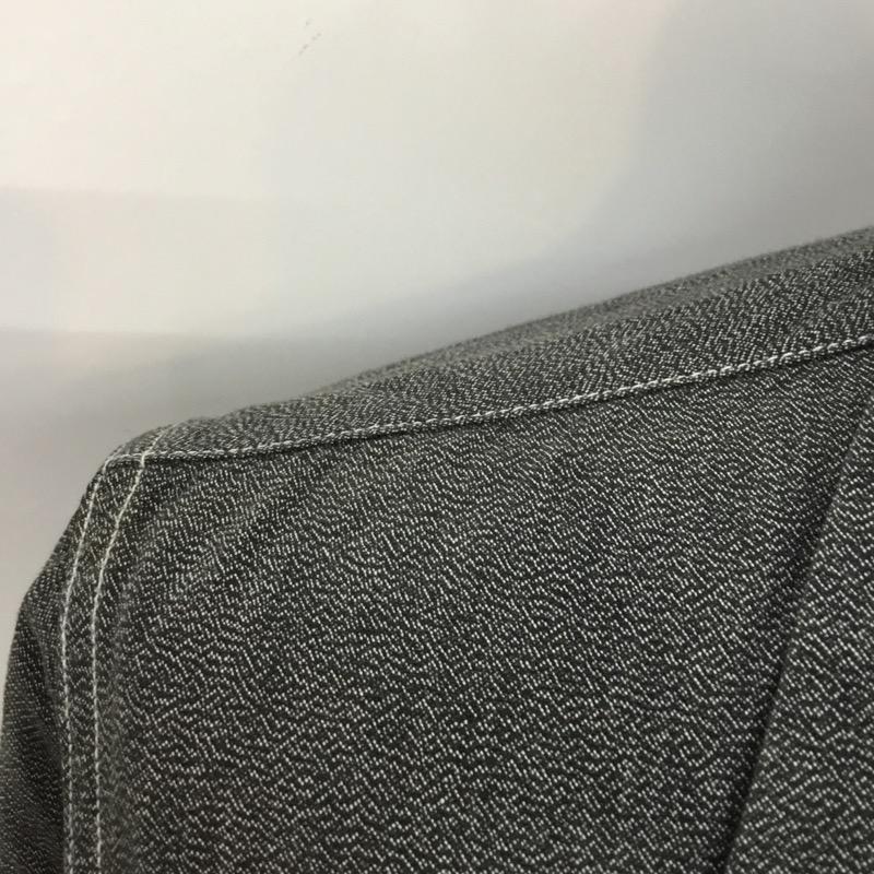 スティーム アンド スレッド Steam and Thread シャツ、ブラウス 長袖 S ロゴ、文字 灰 / グレー / メンズ USED 古着 中古 10038759