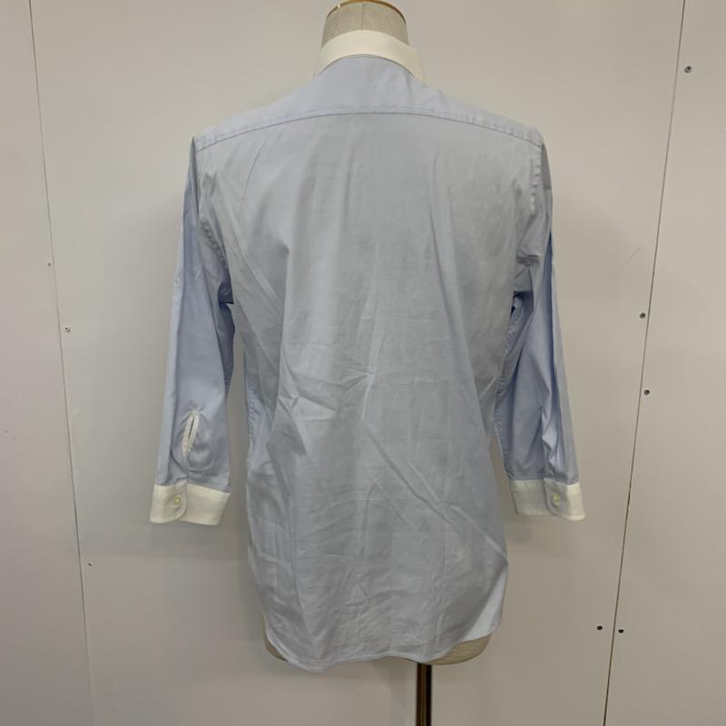 リコ RICO シャツ、ブラウス 長袖 M ワンポイント 水色 / ライトブルー / メンズ USED 古着 中古 10038786