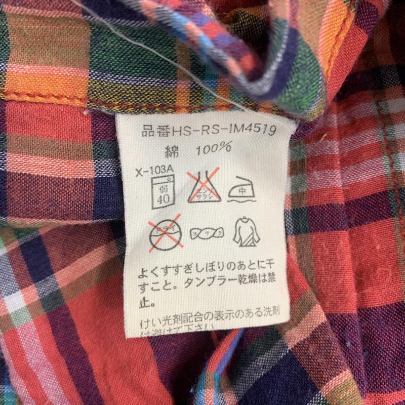 ポロスポーツラルフローレン POLOSPORT シャツ、ブラウス 半袖 チェックシャツ 半袖 L チェック マルチカラー / マルチカラー / メンズ USED 古着 中古 10038844