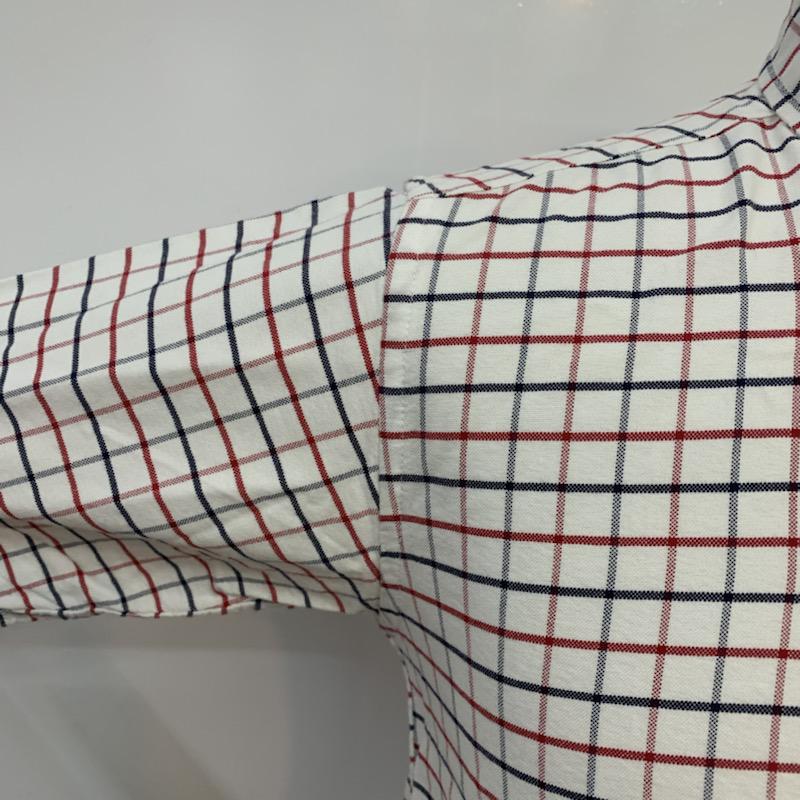 ラルフローレン RALPHLAUREN シャツ、ブラウス 長袖 チェックシャツ 長袖シャツ M チェック 白 / ホワイト / メンズ USED 古着 中古 10038859
