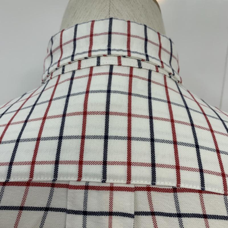 ラルフローレン RALPHLAUREN シャツ、ブラウス 長袖 チェックシャツ 長袖シャツ M チェック 白 / ホワイト / メンズ USED 古着 中古 10038859