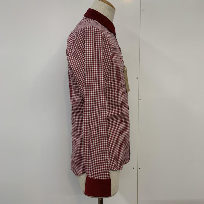 ノットバード not BIRD シャツ、ブラウス 長袖 チェックシャツ タグ付 N123S008 1 チェック 赤 / レッド / メンズ USED 古着 中古 10038867