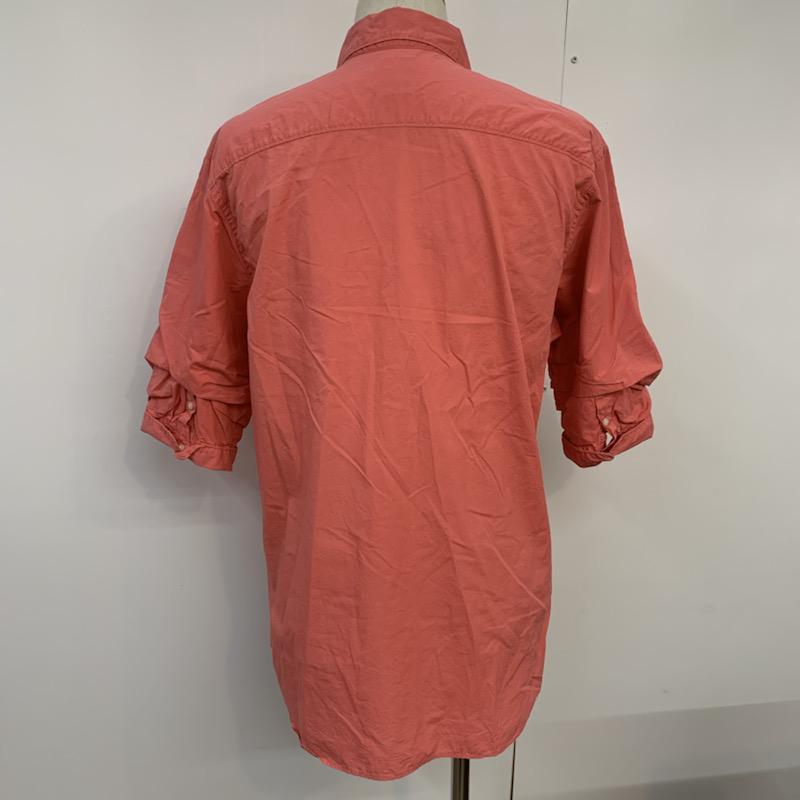 スコッチアンドソーダ SCOTCH&SODA シャツ、ブラウス 半袖 M 無地 桃 / ピンク / メンズ USED 古着 中古 10038914