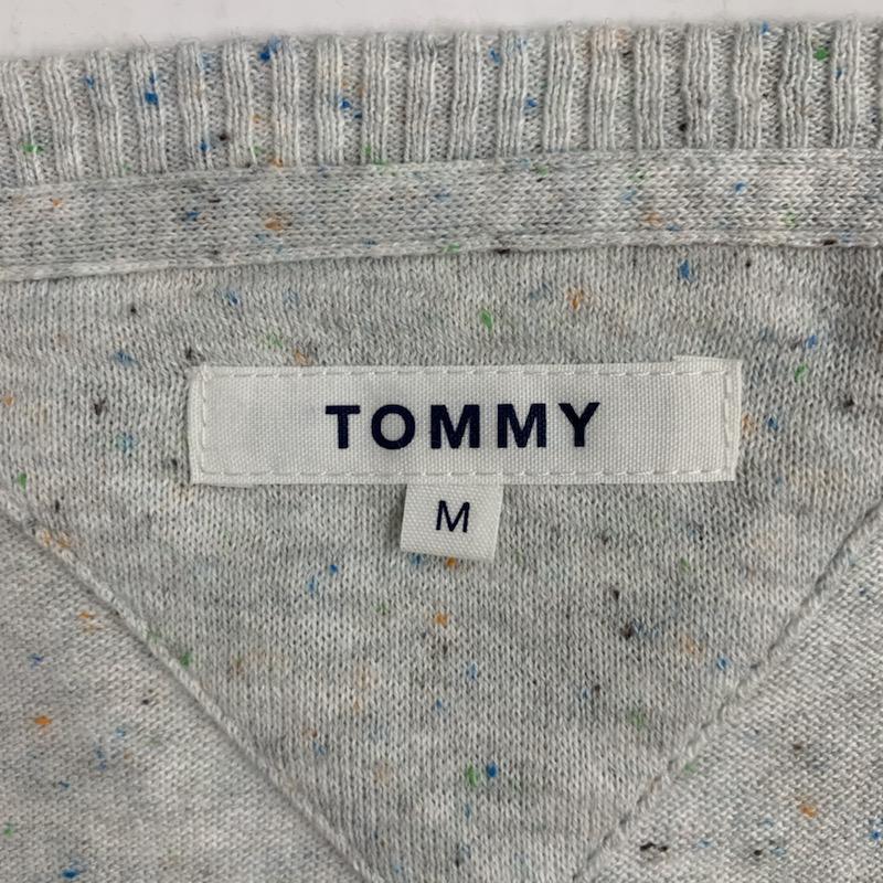 トミー TOMMY カーディガン 長袖 M マルチカラー / マルチカラー / メンズ USED 古着 中古 10038917