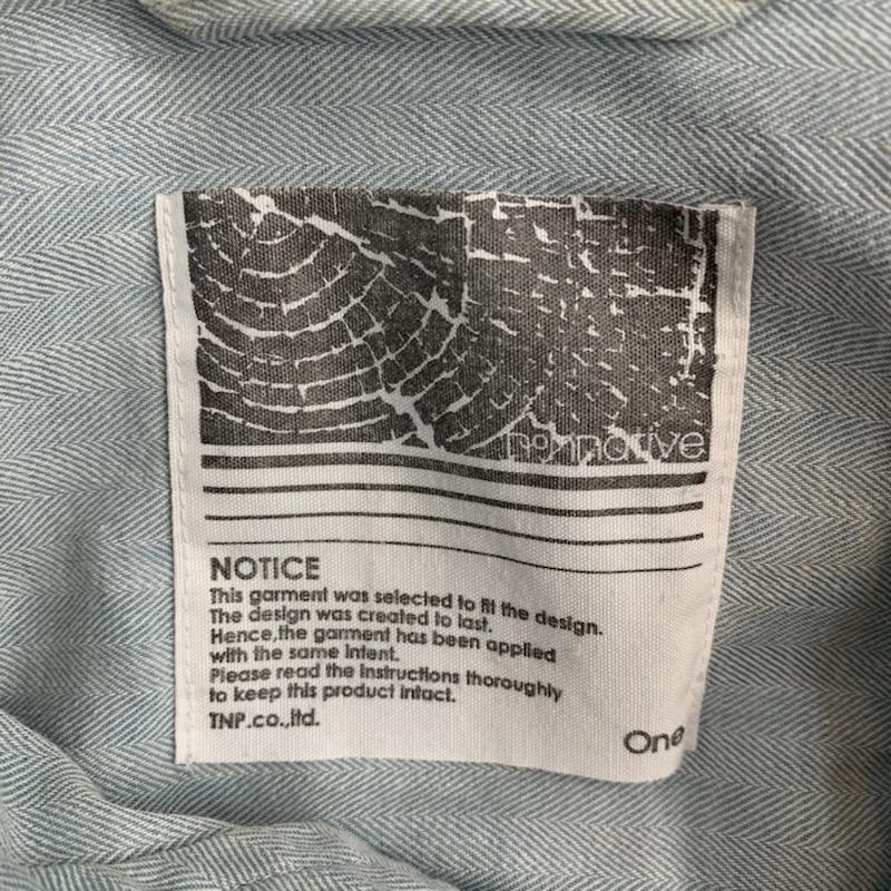 ノンネイティブ nonnative シャツ、ブラウス 半袖 水色 / ライトブルー / メンズ USED 古着 中古 10038920