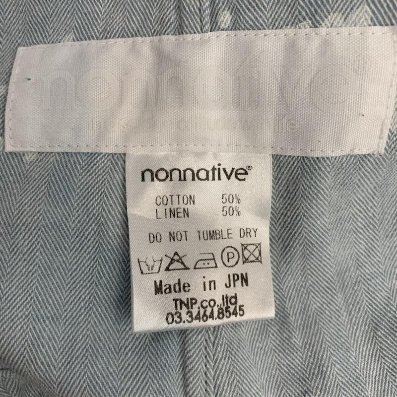 ノンネイティブ nonnative シャツ、ブラウス 半袖 水色 / ライトブルー / メンズ USED 古着 中古 10038920