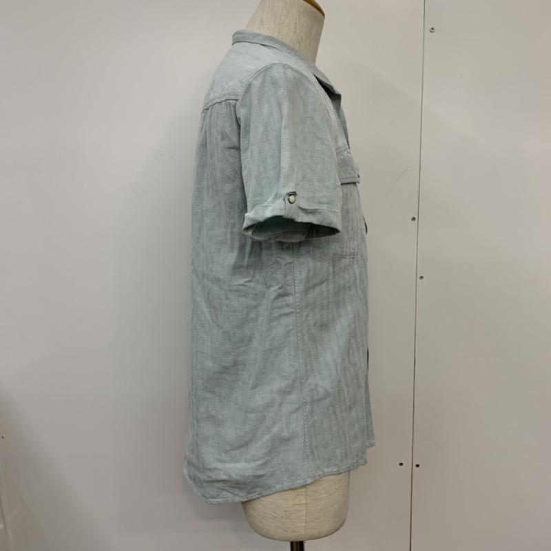 ノンネイティブ nonnative シャツ、ブラウス 半袖 水色 / ライトブルー / メンズ USED 古着 中古 10038920