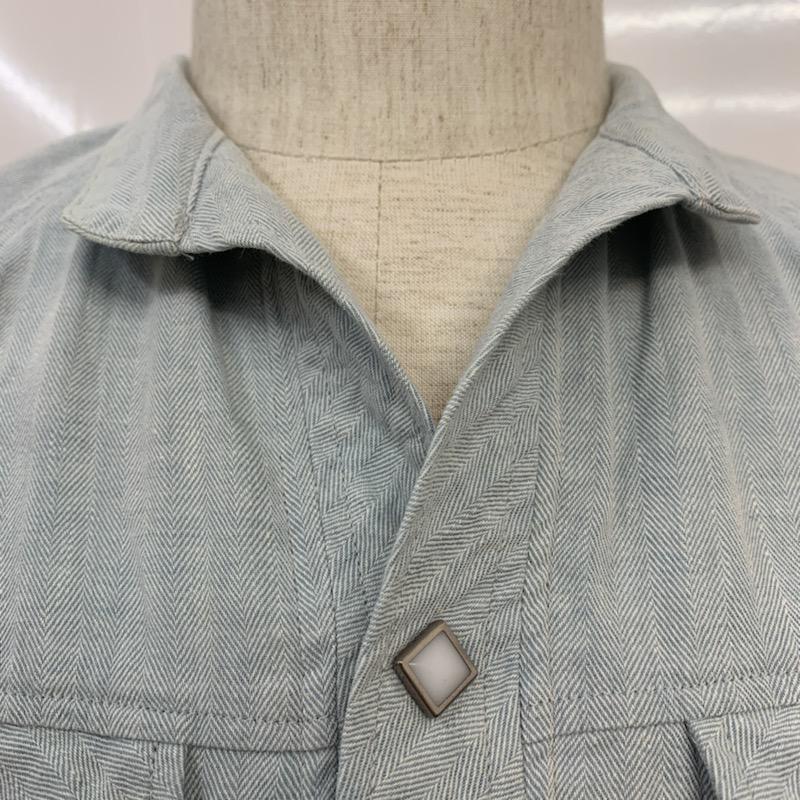 ノンネイティブ nonnative シャツ、ブラウス 半袖 水色 / ライトブルー / メンズ USED 古着 中古 10038920