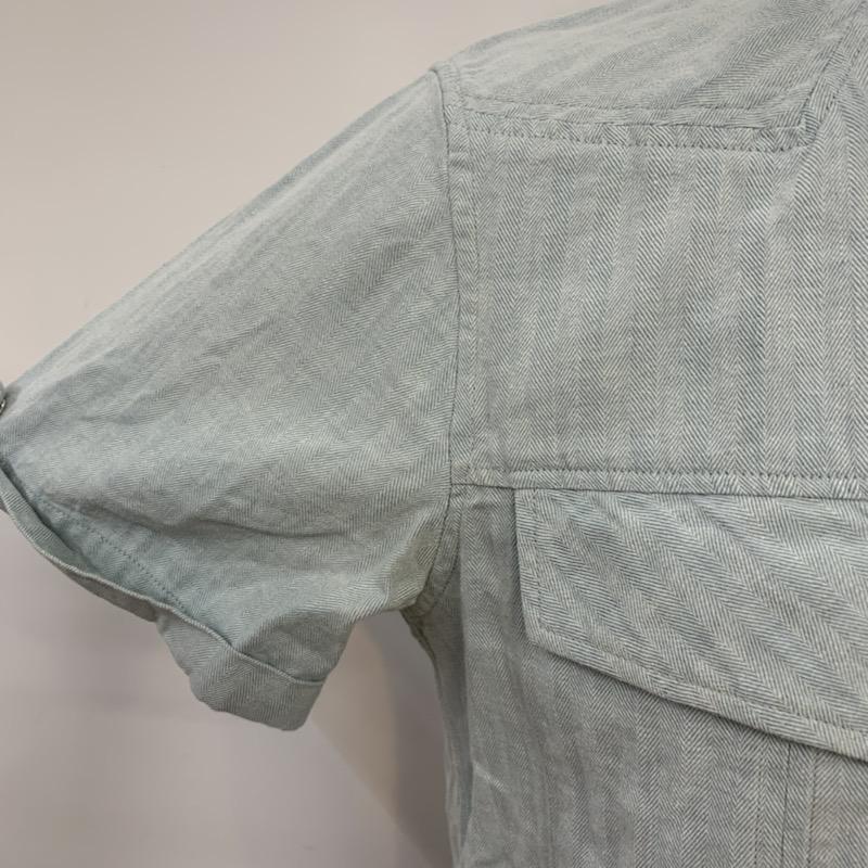ノンネイティブ nonnative シャツ、ブラウス 半袖 水色 / ライトブルー / メンズ USED 古着 中古 10038920