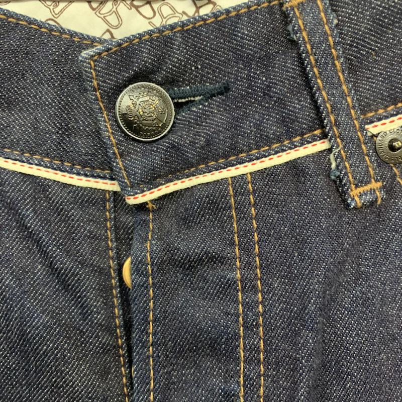 ダブル スタンダード クロージング DOUBLE STANDARD CLOTHING パンツ デニム、ジーンズ タグ付 38 無地 インディゴ / インディゴ / メンズ USED 古着 中古 10038928