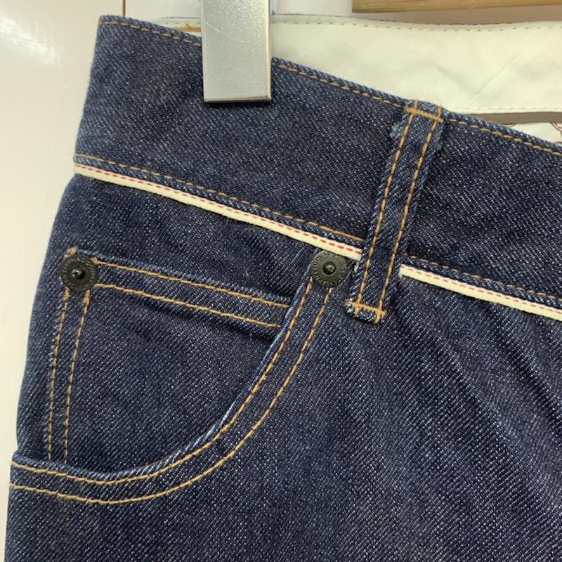 ダブル スタンダード クロージング DOUBLE STANDARD CLOTHING パンツ デニム、ジーンズ タグ付 38 無地 インディゴ / インディゴ / メンズ USED 古着 中古 10038928