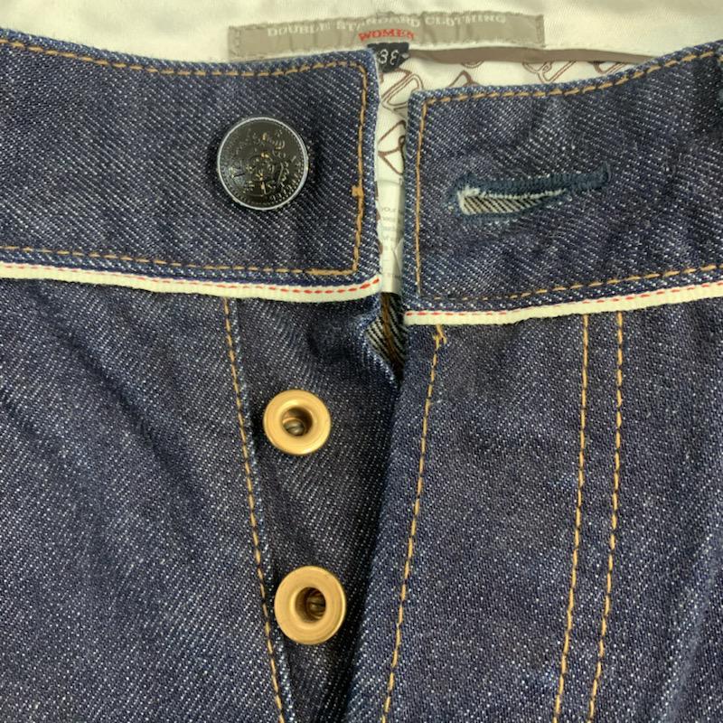 ダブル スタンダード クロージング DOUBLE STANDARD CLOTHING パンツ デニム、ジーンズ タグ付 38 無地 インディゴ / インディゴ / メンズ USED 古着 中古 10038928