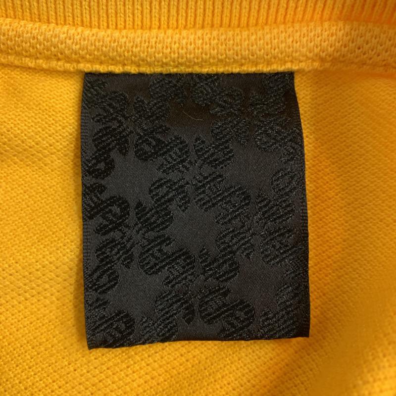 スワッガー SWAGGER ポロシャツ 半袖 無地 黄 / イエロー / メンズ USED 古着 中古 10038998