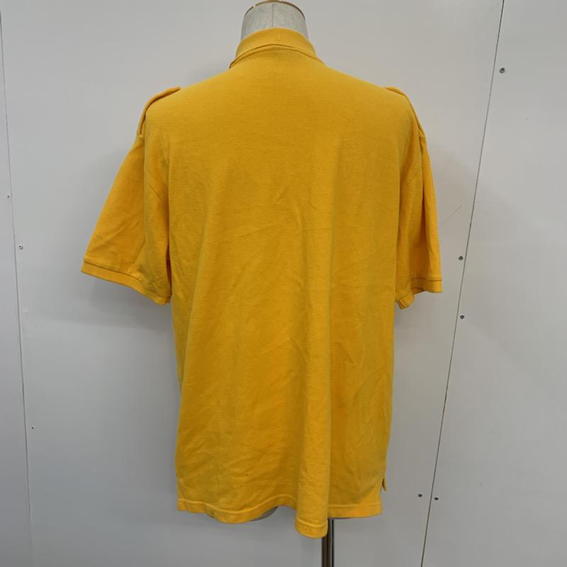 スワッガー SWAGGER ポロシャツ 半袖 無地 黄 / イエロー / メンズ USED 古着 中古 10038998