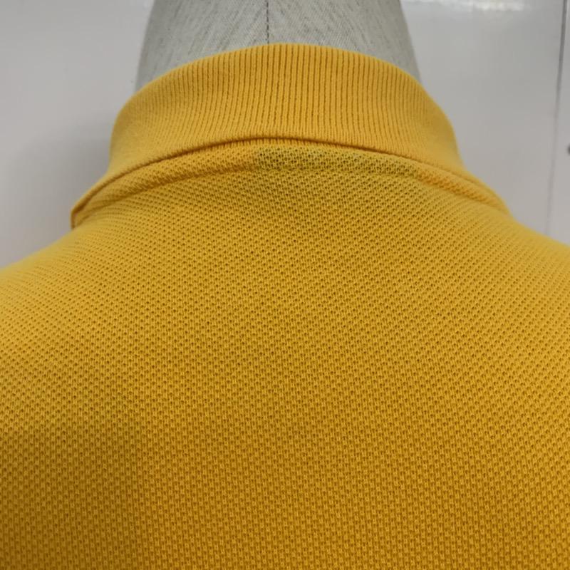 スワッガー SWAGGER ポロシャツ 半袖 無地 黄 / イエロー / メンズ USED 古着 中古 10038998