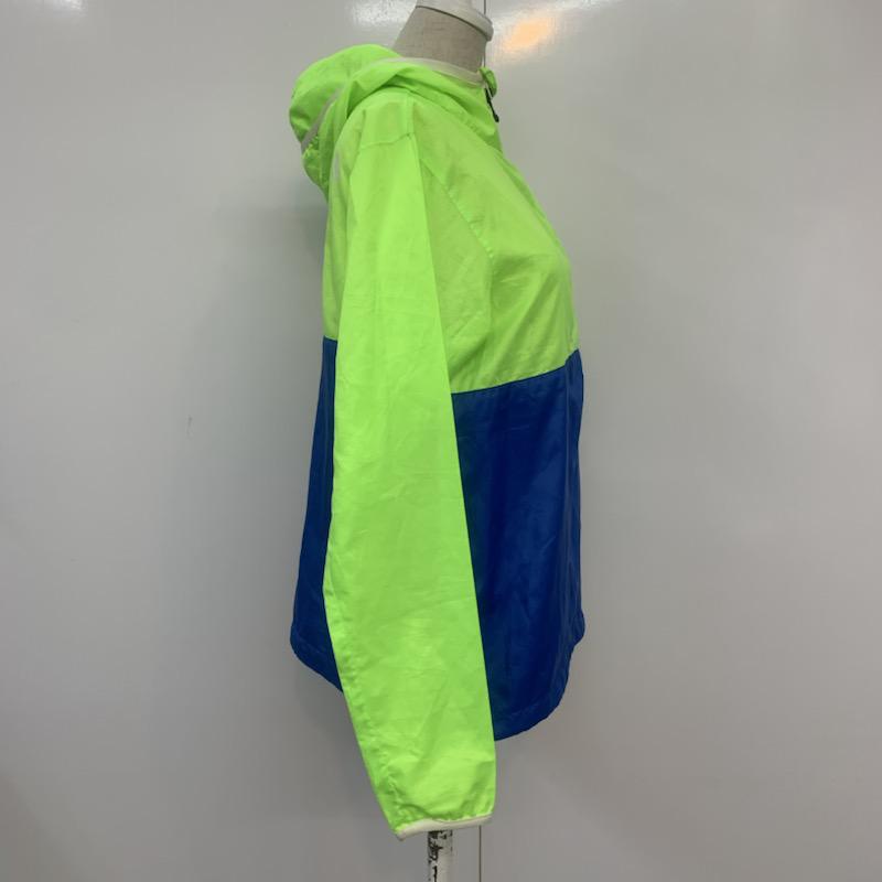 ザノースフェイス THE NORTH FACE ジャケット、上着 ジャンパー、ブルゾン NPW11034 S ロゴ、文字 薄緑 / ライトグリーン / X 紺 / ネイビー / レディース USED 古着 中古 10039075