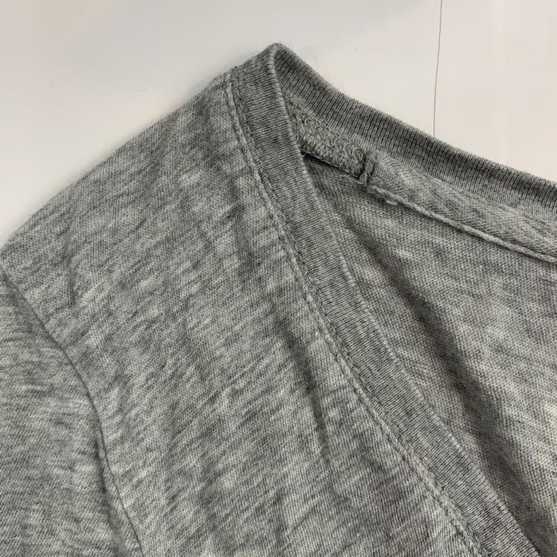 ポロラルフローレン POLO RALPH LAUREN Tシャツ 半袖 S 無地 灰 / グレー / レディース USED 古着 中古 10039090