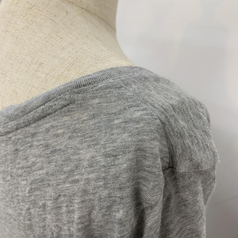ポロラルフローレン POLO RALPH LAUREN Tシャツ 半袖 S 無地 灰 / グレー / レディース USED 古着 中古 10039090