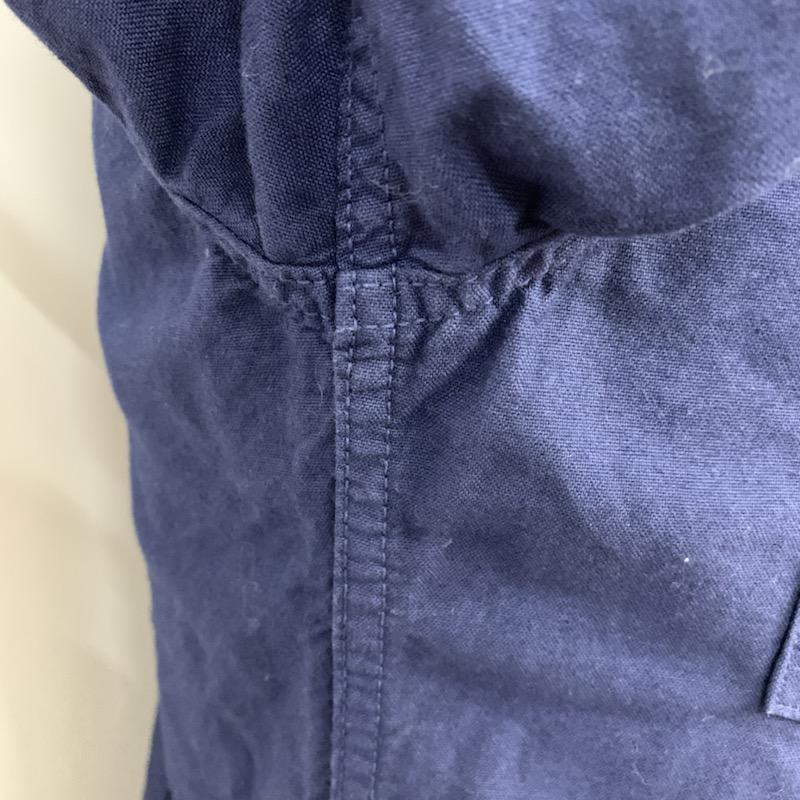 マーカ marka シャツ、ブラウス 長袖 タグ付き 1 無地 紺 / ネイビー / メンズ USED 古着 中古 10039283