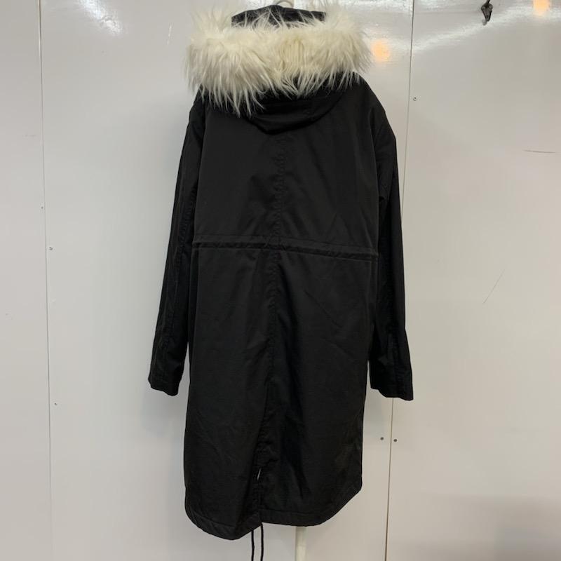 ニコアンド niko and... ジャケット、上着 ジャンパー、ブルゾン M 無地 黒 / ブラック / レディース USED 古着 中古 10040013