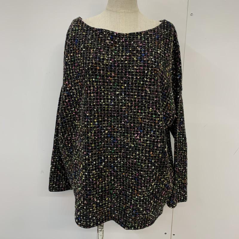 ベットアンドブレックファスト BED&BREAKFAST カットソー 長袖 FREE  黒 / ブラック /  レディース USED 古着 中古 10040213