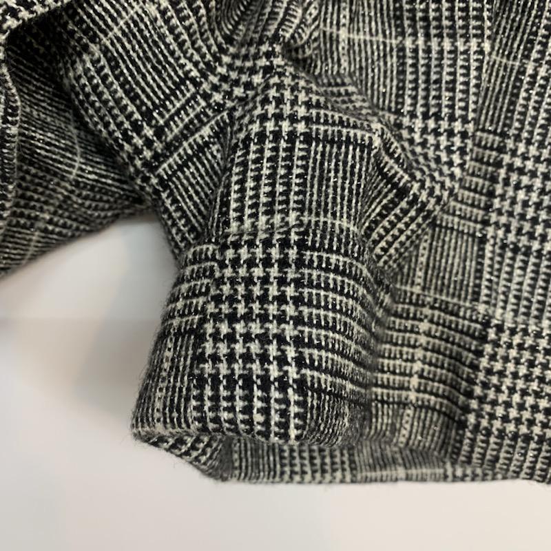イング INGNI パンツ ショートパンツ XS チェック 白 / ホワイト / X 黒 / ブラック / レディース USED 古着 中古 10040507