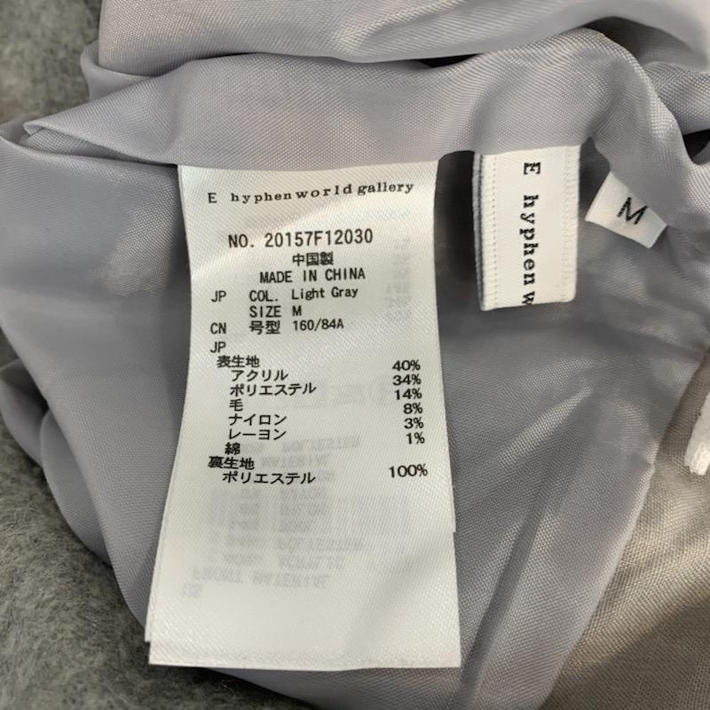 イーハイフンワールドギャラリー E hyphen world gallery パンツ ショートパンツ M 無地 灰 / グレー / レディース USED 古着 中古 10040509