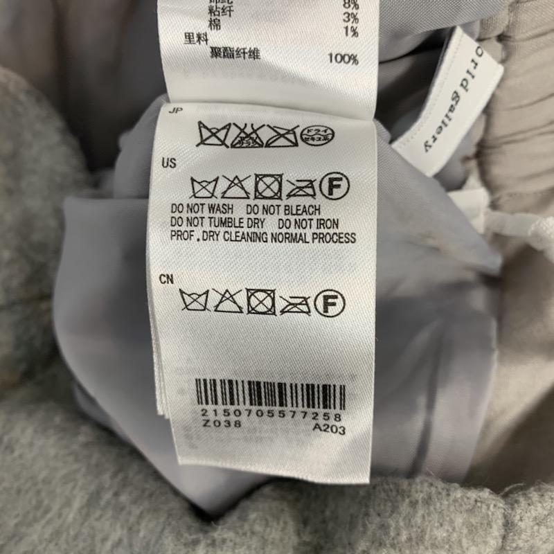 イーハイフンワールドギャラリー E hyphen world gallery パンツ ショートパンツ M 無地 灰 / グレー / レディース USED 古着 中古 10040509