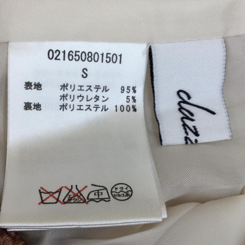 ダズリン dazzlin スカート ミニスカート S 花柄 白 / ホワイト / レディース USED 古着 中古 10040548