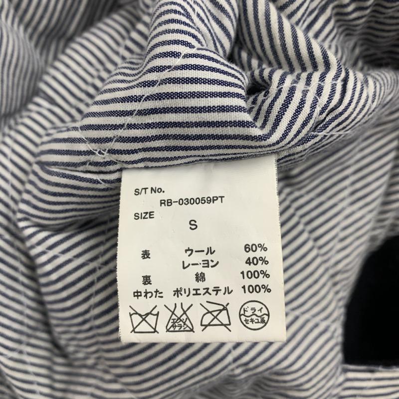 レイジブルー RAGEBLUE コート ピーコート S 無地 黒 / ブラック / メンズ USED 古着 中古 10040586