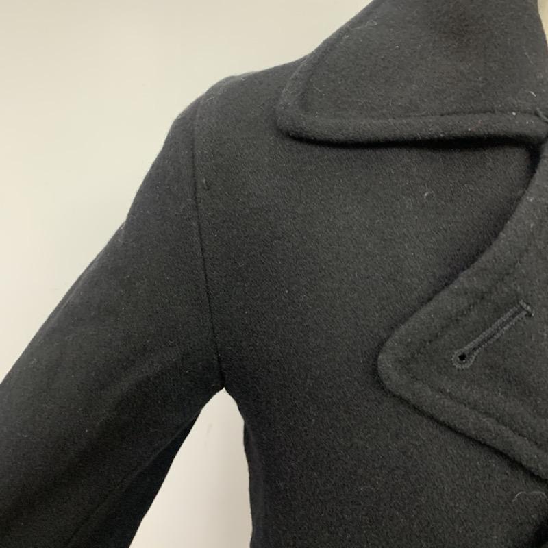 レイジブルー RAGEBLUE コート ピーコート S 無地 黒 / ブラック / メンズ USED 古着 中古 10040586