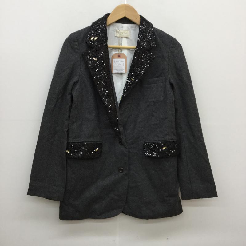 アングリッド Ungrid ジャケット、上着 ジャケット、ブレザー S 灰 / グレー / レディース USED 古着 中古 10040652