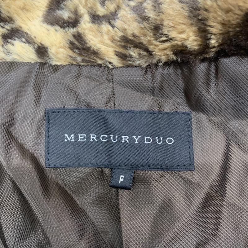 マーキュリーデュオ MERCURYDUO ジャケット、上着 ジャンパー、ブルゾン FREE ヒョウ柄・レオパード柄 茶 / ブラウン / レディース USED 古着 中古 10040686