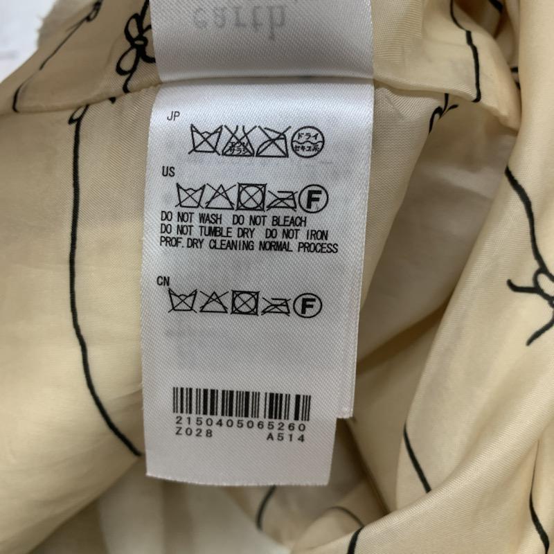 アースミュージックアンドエコロジー earth music&ecology コート コート一般 S 無地 白 / ホワイト / レディース USED 古着 中古 10040703