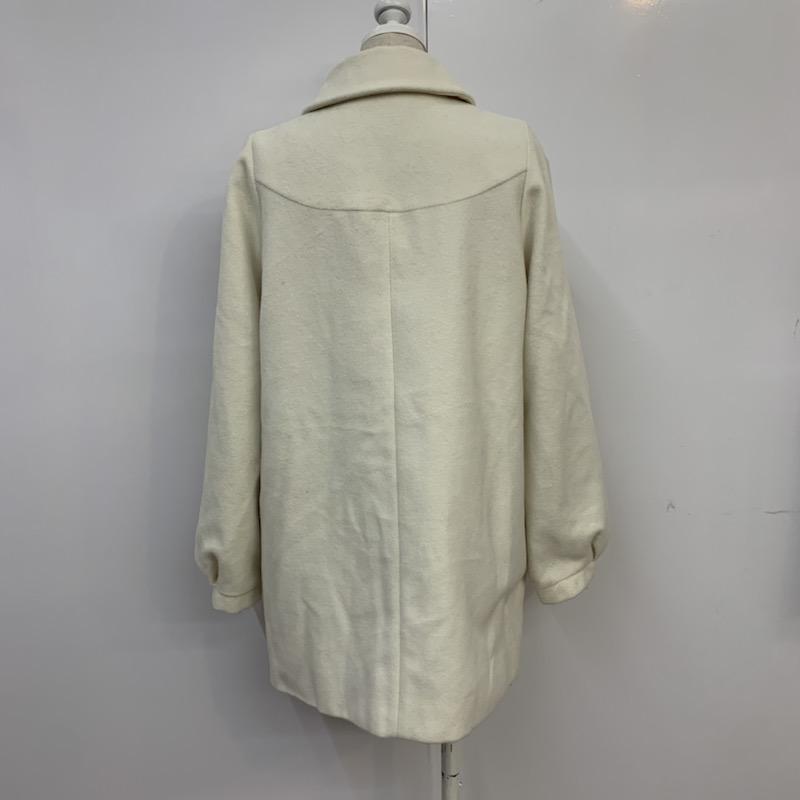 アースミュージックアンドエコロジー earth music&ecology コート コート一般 S 無地 白 / ホワイト / レディース USED 古着 中古 10040703