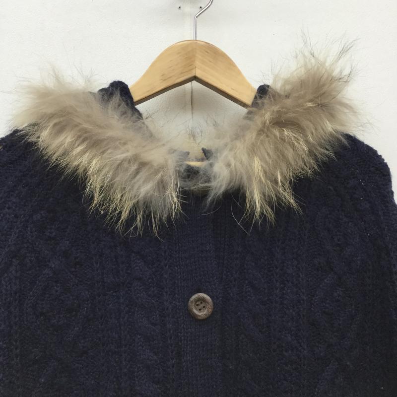 アーバンリサーチロッソ URBAN RESEARCH ROSSO ジャケット、上着 ポンチョ ニットポンチョ 紺 / ネイビー / レディース USED 古着 中古 10040729