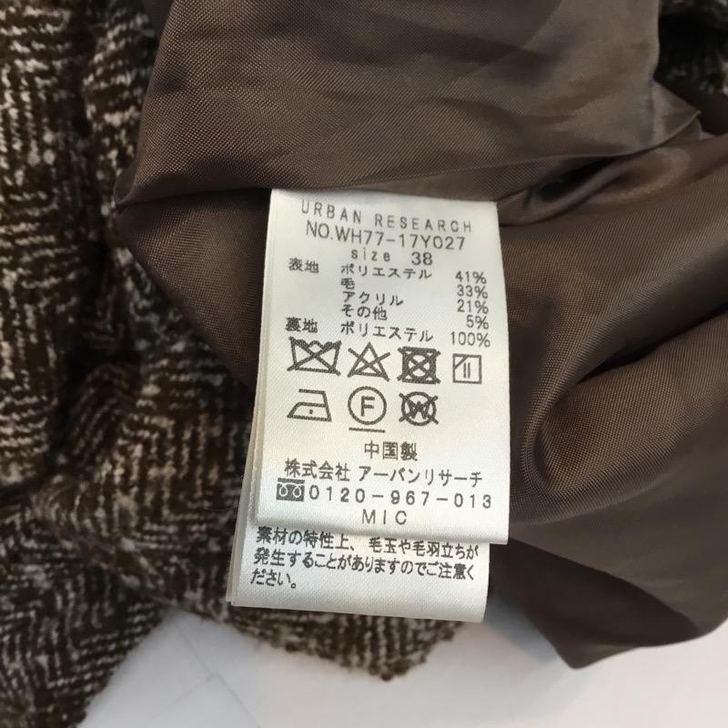 アイテムズ アーバンリサーチ ITEMS URBAN RESEARCH ジャケット、上着 ジャケット、ブレザー 38 茶 / ブラウン / メンズ USED 古着 中古 10040752