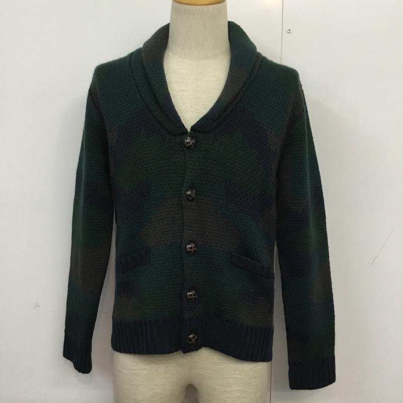 アーバンリサーチ URBAN RESEARCH カーディガン 長袖 38 カモフラージュ柄・迷彩 マルチカラー / マルチカラー / メンズ USED 古着 中古 10040753