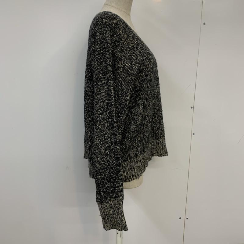 ローリーズファーム LOWRYS FARM ニット、セーター 長袖 M 黒 / ブラック / レディース USED 古着 中古 10040782