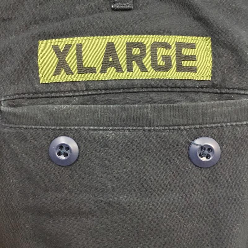 エクストララージ XLARGE パンツ ショートパンツ S 無地 紺 / ネイビー / メンズ USED 古着 中古 10040855